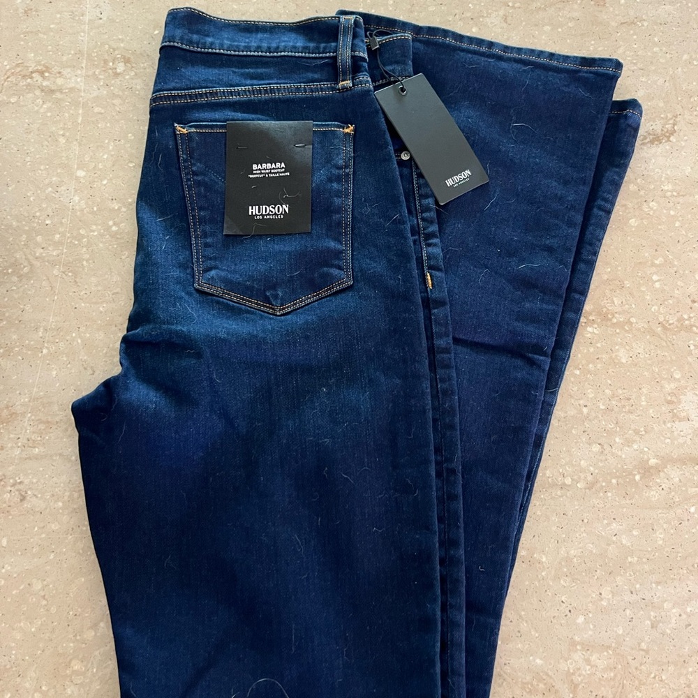 Hudson Jeans Women's Boot Cut in Dark Blue